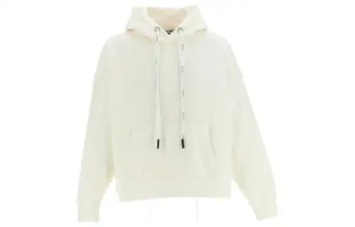 PALM ANGELS Logo detail Cotton Hoodie