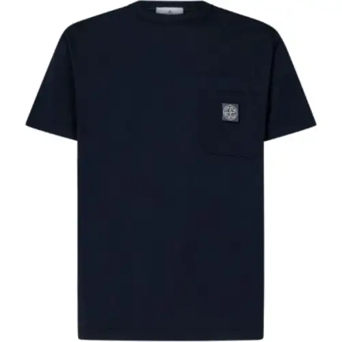 STONE ISLAND T Shirt Men's Blue