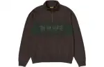 Timberland FW23+81 3 Sweatshirts Unisex Dark Brown Crew Neck Moderate Regular