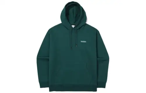 FILA Sweatshirts Unisex Green Hooded Moderate