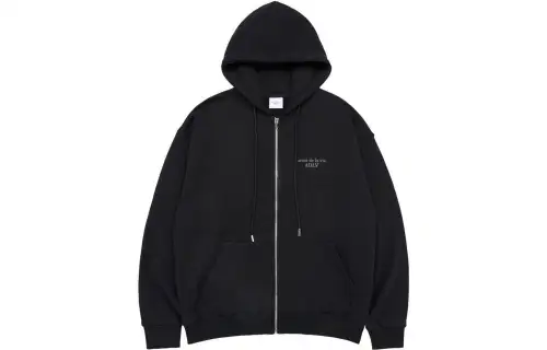 Acme De La Vie Sweatshirts Unisex Black Hooded Moderate Regular