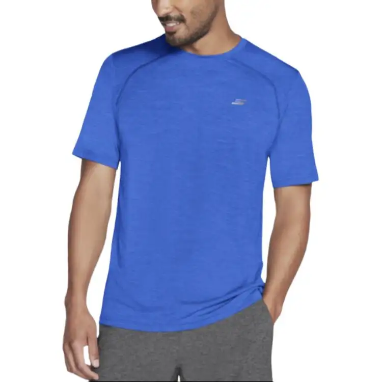 Skechers On THE ROAD Apparel T Shirt Men's Royal Blue