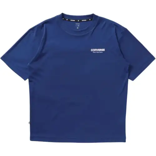 Converse CV CORE LOGO T Shirt Men's Blue