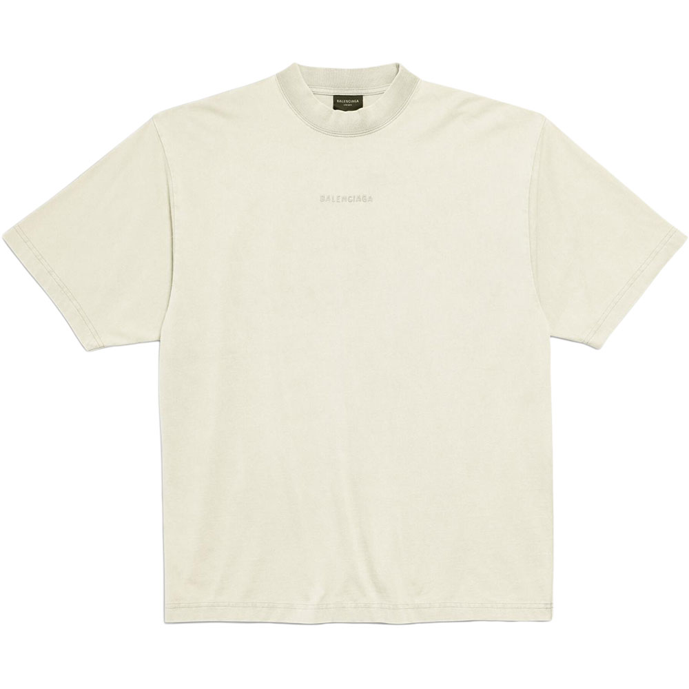 Мужская футболка Balenciaga Back (серая)