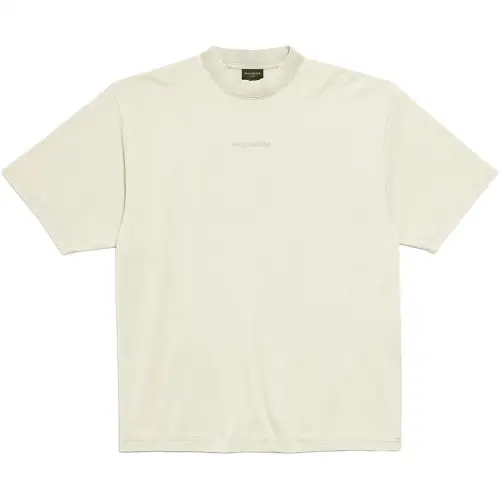 Balenciaga Logo Embroidered Medium Fit T Shirt
