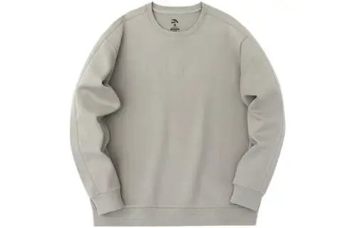 ANTA Sweatshirts Men's Mung Bean Crew Neck Moderate Regular