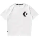 Converse T Shirts Men's White Crew Neck Moderate