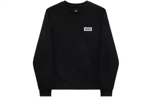 Vans Relaxed Fit Crew Sweatshirt Men's Black