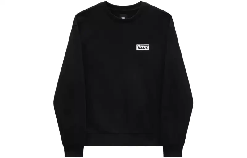 Vans Relaxed Fit Crew Sweatshirt Men's Black