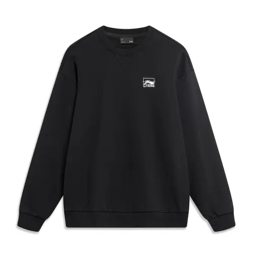 Li Ning Sports Life Collection Sweatshirt Unisex Black