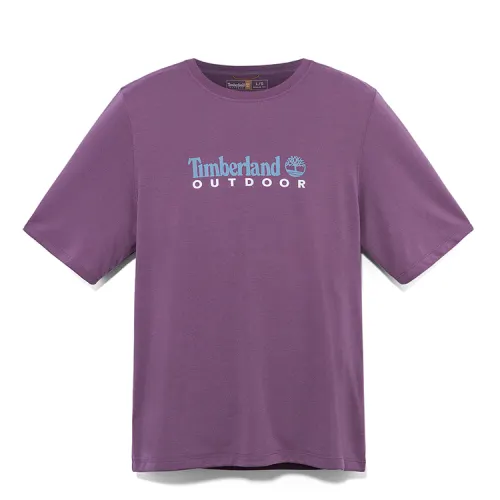 Timberland T Shirt Men's Vintage Violet