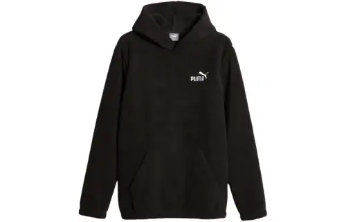 PUMA GRAPHICS Sweatshirts Men's Black Hooded Moderate Other