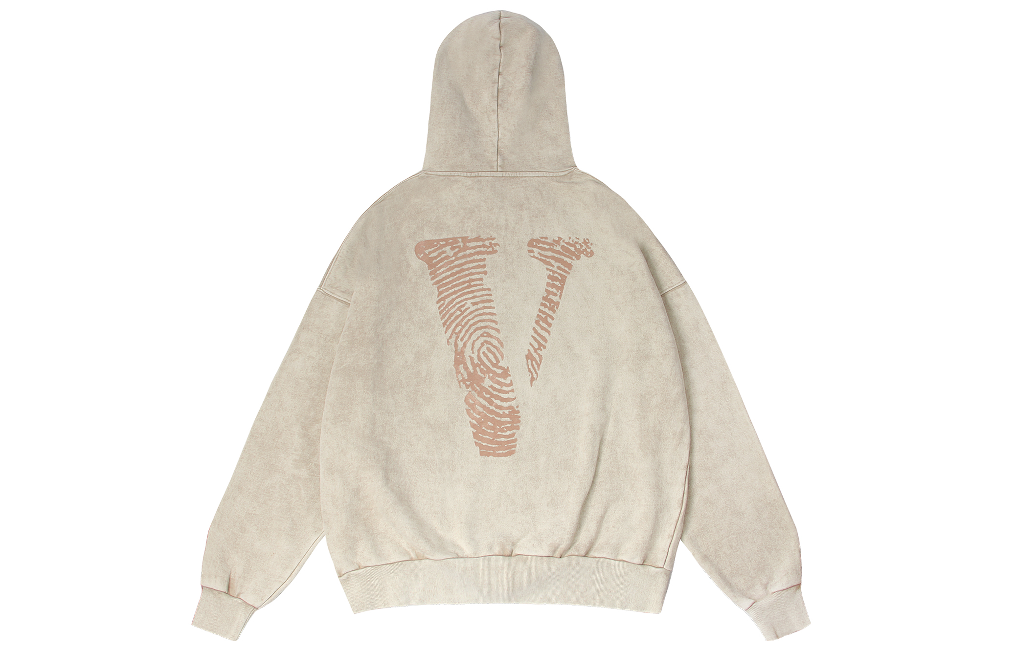 Худи VLONE Fingerprint Logo (черное)