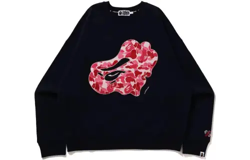Bape Abc Camo Patch Loose Fit Crewneck