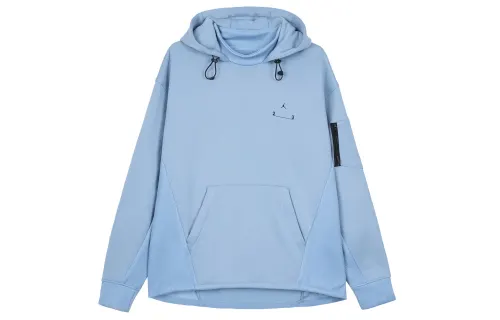 Jordan Sweatshirts Men's Blue Hooded Thickened Regular