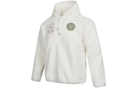 Jordan Sweatshirts Men's White Hooded (Non-detachable) Moderate Regular