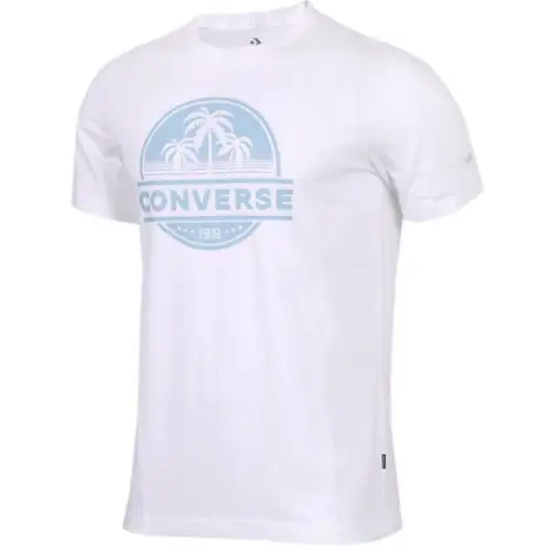 Converse T Shirts Men's White Crew Neck