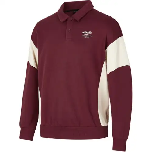 Skechers Sportlife Sweatshirt Unisex Grape Red
