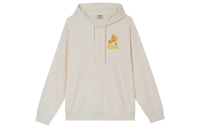 Anta Basketball Collection Sweatshirt Unisex Tidal Cloud White