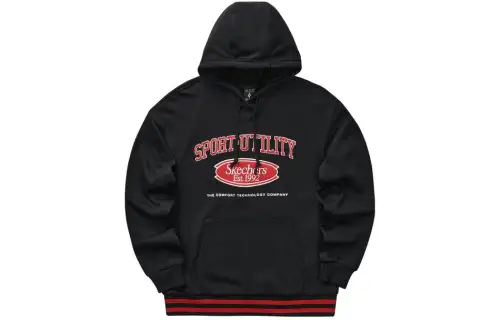 Skechers Colorful Sweatshirt Unisex Carbon Black