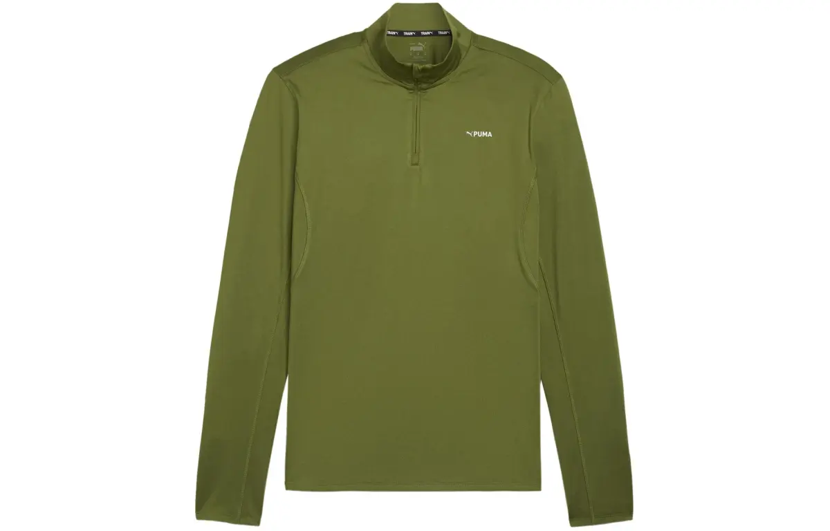 PUMA Sweatshirt Men's Olive Green