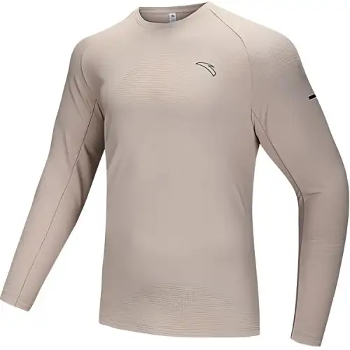 Anta Running Collection Running T Shirt Men's Champagne Khaki