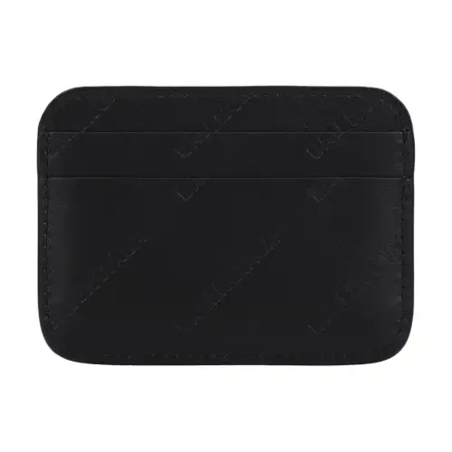 Balenciaga Logo Detailed Card Wallet