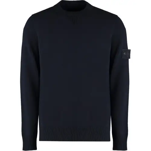 STONE ISLAND Compass-badge Wool Sweater