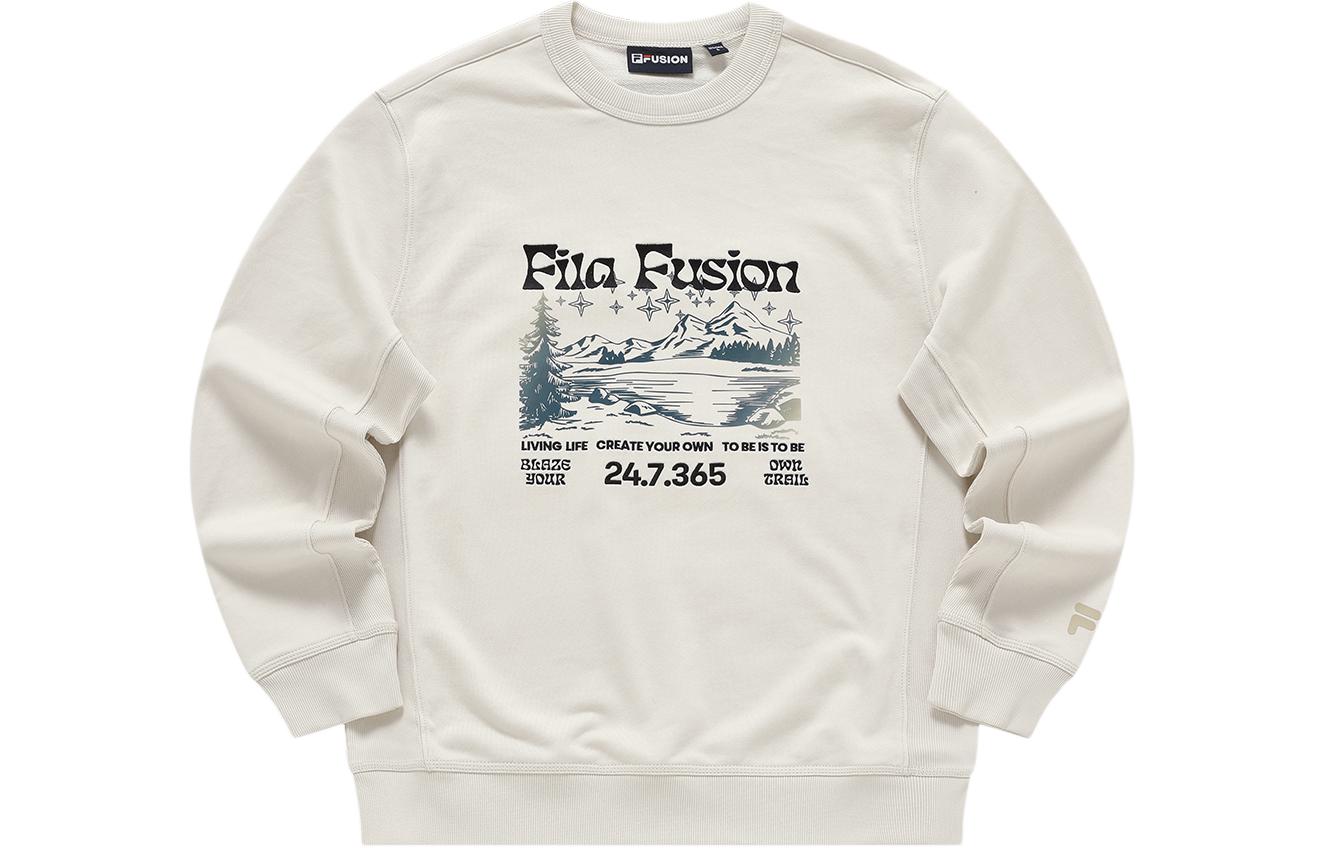 Мужской свитшот Fila FUSION WORKWEAR (бежевый)