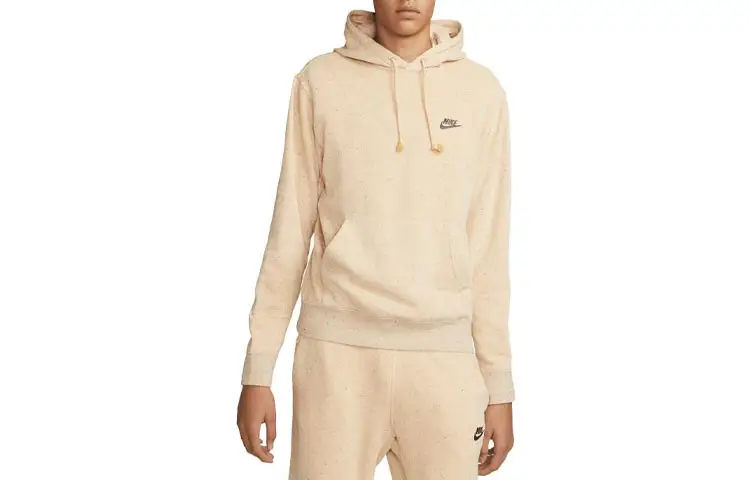 Nike Sweatshirts Men's Wheat Hooded Moderate Regular