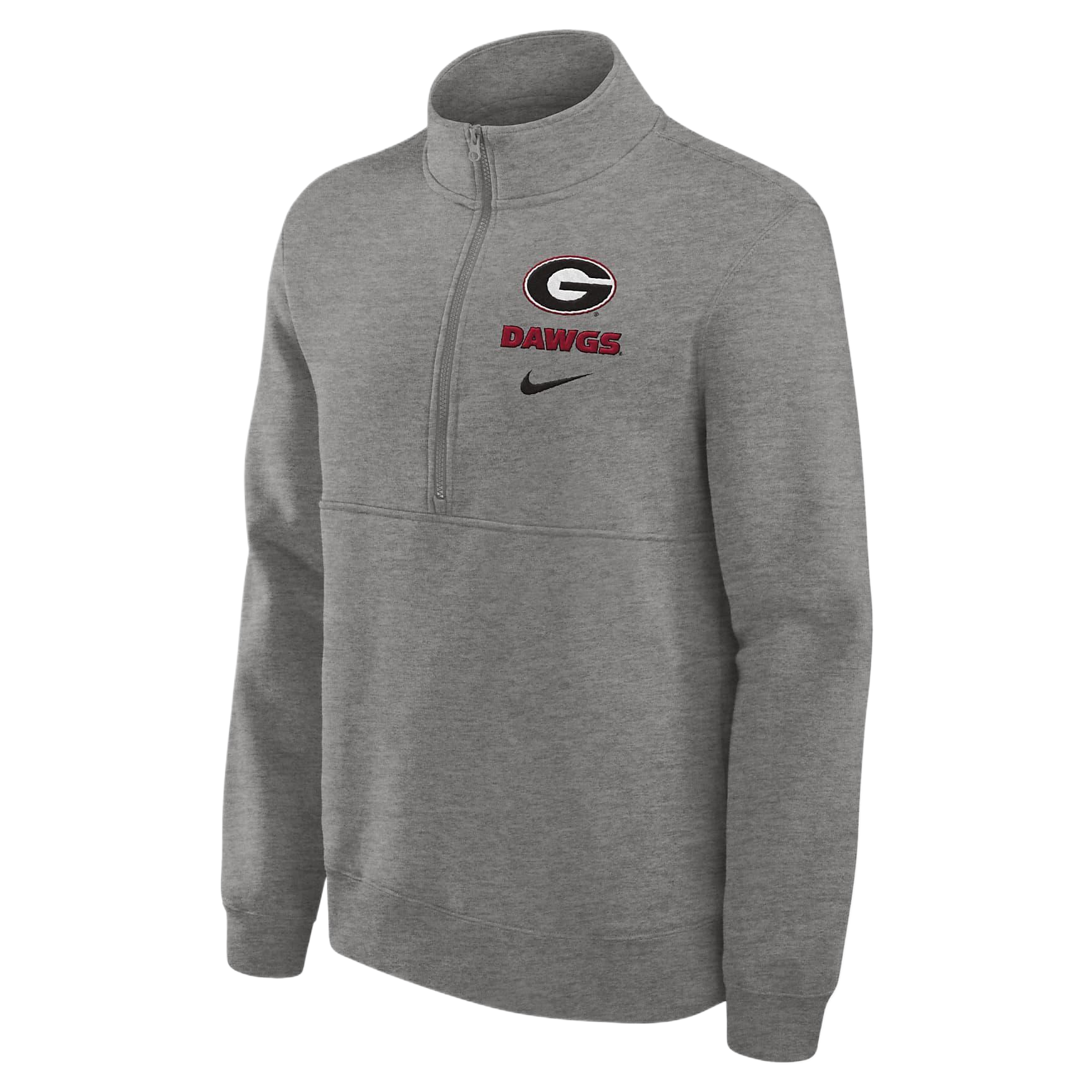 Nike Georgia Bulldogs Primetime Club Men's Nike College 1/2-Zip Crew
