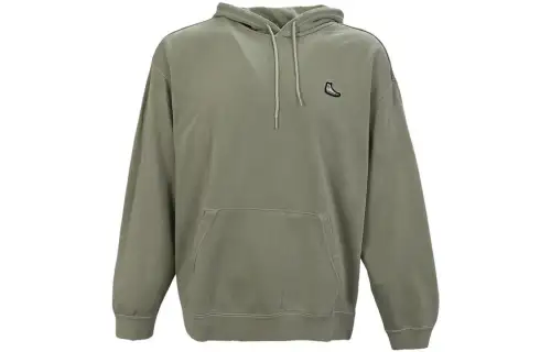 Converse Sweatshirts Unisex Green Hooded Moderate Regular