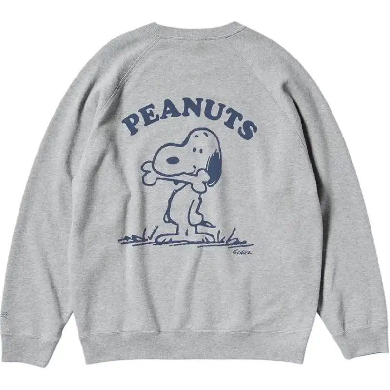 UNIQLO PEANUTS UT Sweatshirt Unisex Gray