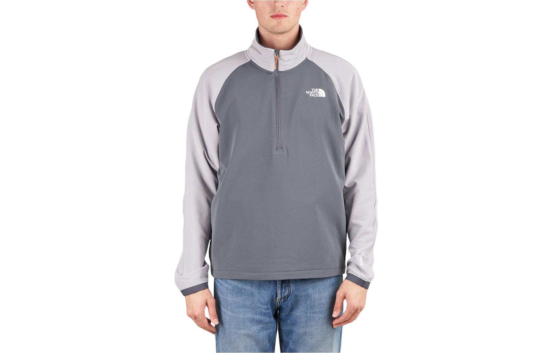 Мужское худи The North Face (серое)