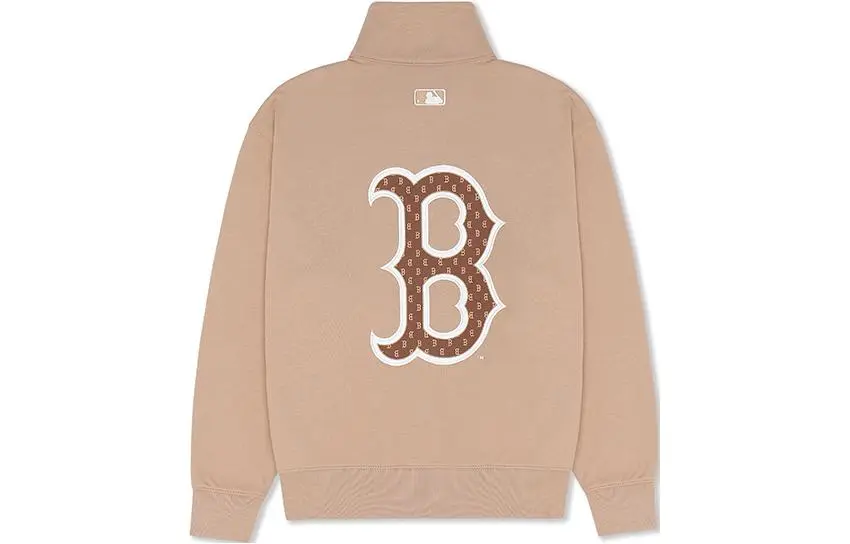 MLB Sweatshirt Unisex Beige Yellow
