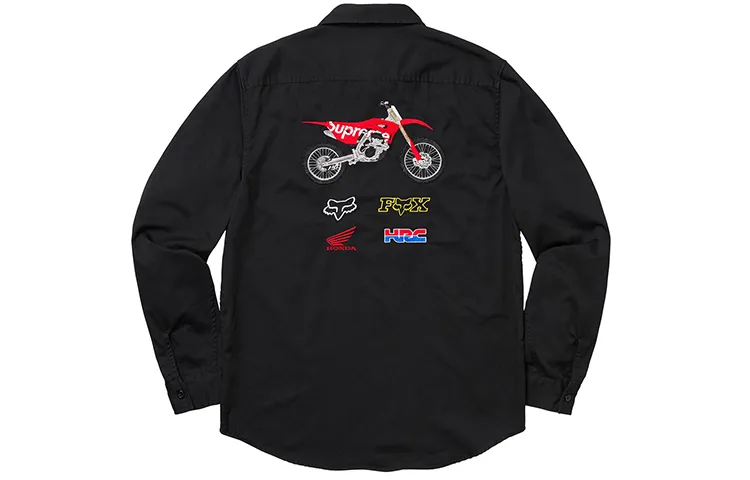 Supreme X Honda Fox Racing Work Shirt