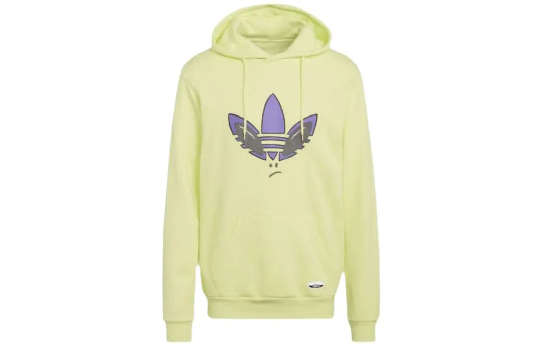 adidas originals Men's R.Y.V. Alien Graphic Hoodie Yellow