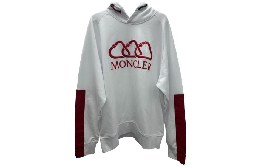 Мужское худи Moncler (белое)