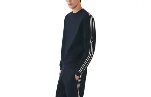 HERMES SS23 Sweatshirt Men's Marine Blue