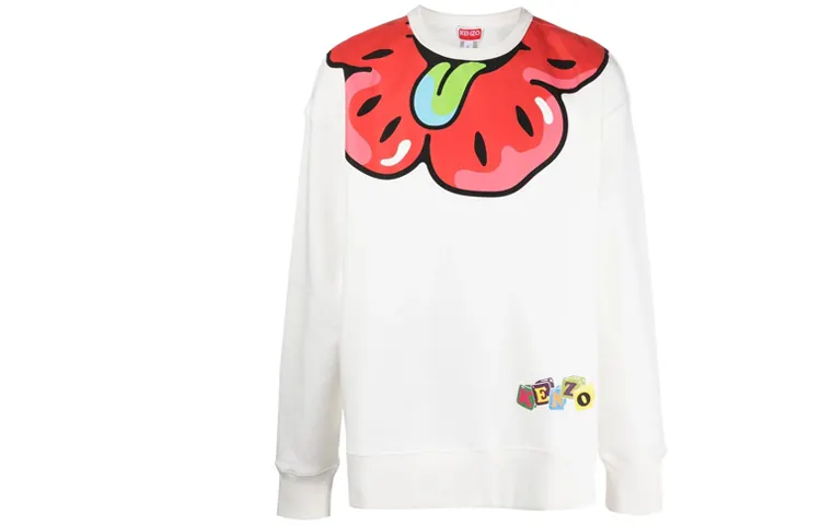 KENZO Boke Printed Crewneck Sweatshirt