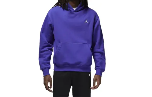 Jordan Sweatshirts Men's Purple Hooded Moderate Regular