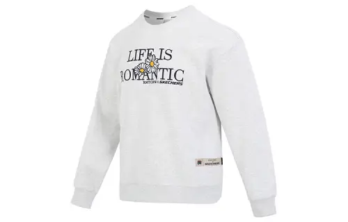 Skechers X ROMANTIC CROWN Sweatshirts Men's Crew Neck Moderate Regular