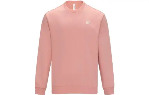 Reebok Sweatshirts Unisex Pink Crew Neck Moderate