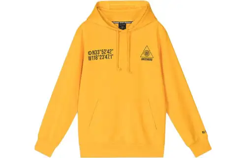 Skechers Sweatshirts Men's Gold/001N Hooded Moderate Regular