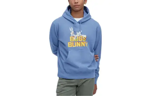 UNIQLO Sweatshirt Unisex Sky Blue