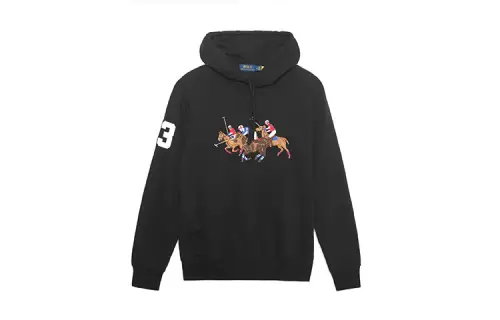 Polo Ralph Lauren Three Ponies Patch Hoodie