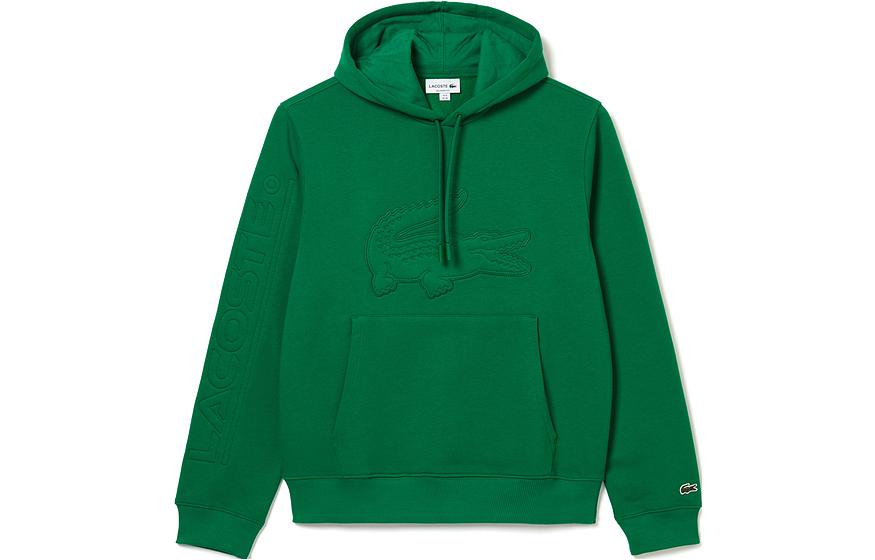 Мужское худи LACOSTE (зеленое)