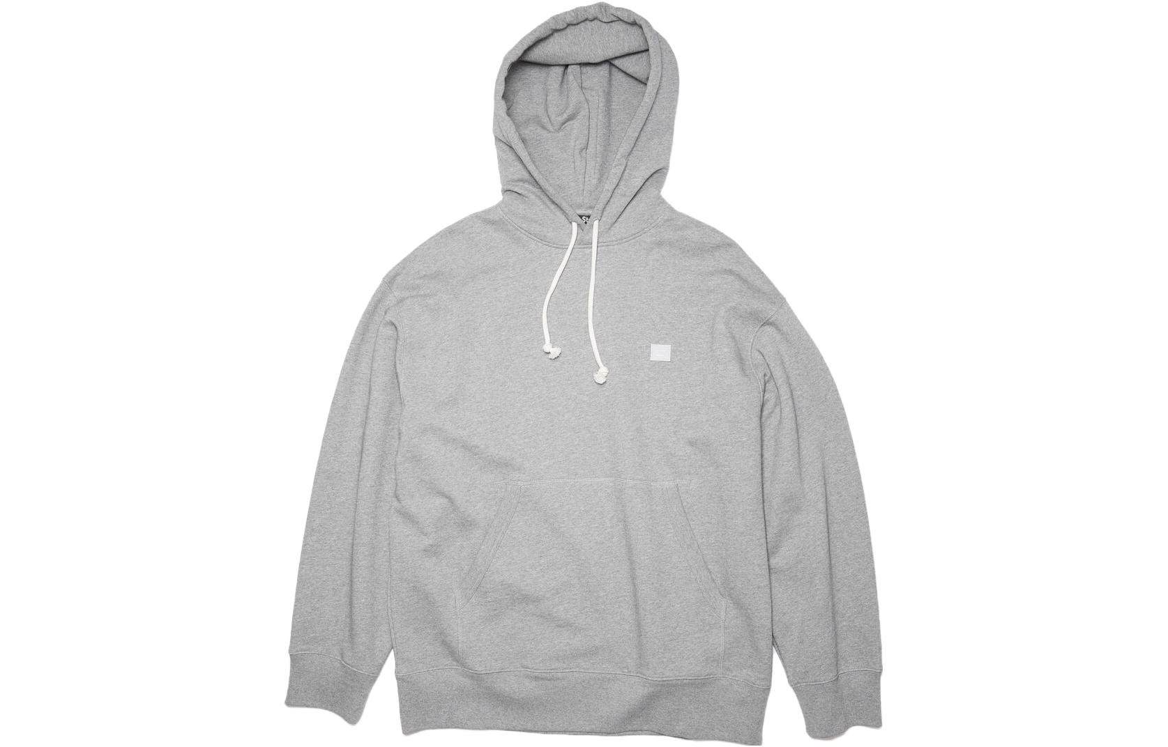 Худи Acne Studios Face (серое)