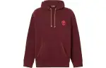 Timberland Sweatshirts Men's Dark Red Hooded Moderate Regular