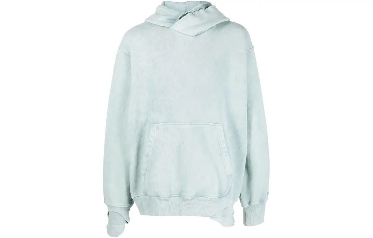 DIESEL Sweatshirts Men's Blue Hooded Moderate Regular